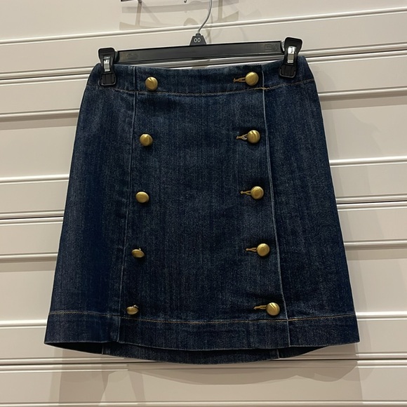 Michael Kors Denim Skirts Size 00 Jean - Picture 7 of 11